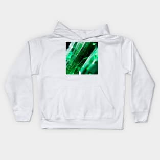 Deepest Emerald Green III Kids Hoodie